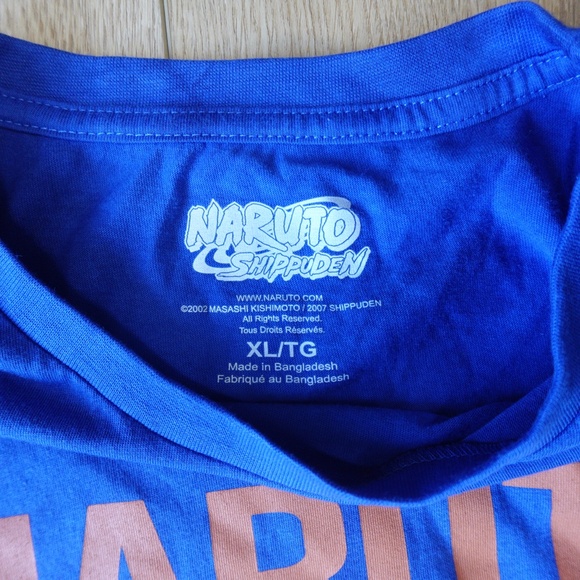 Naruto Shippuden Cast Graphic Tee • Mens XL • Multi-Character Front Print - Picture 3 of 5